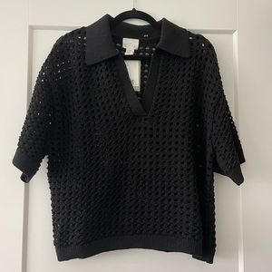 H&M Crochet Shirt